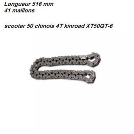 Chaîne de distribution pour scooter Kinroad 50 Run Wind Neuf (1/2)