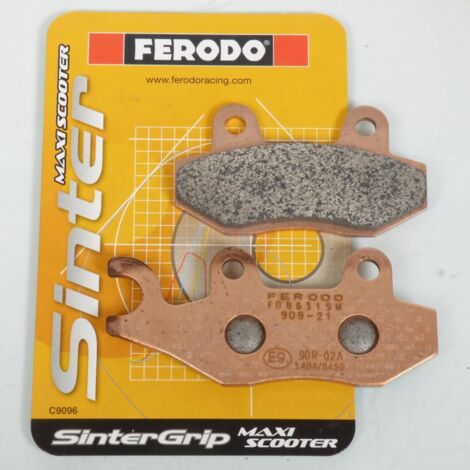 Plaquette de frein Ferodo pour Moto BRIXTON 125 BX X 2017 à 2019 (1/4)