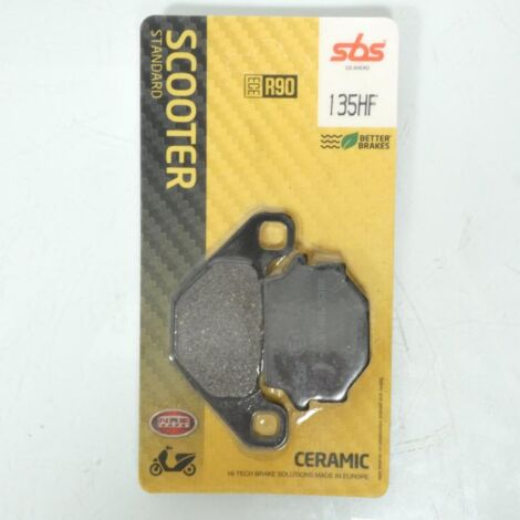 Plaquette de frein SBS pour Scooter Peugeot 125 DJANGO EVASION (1/2)