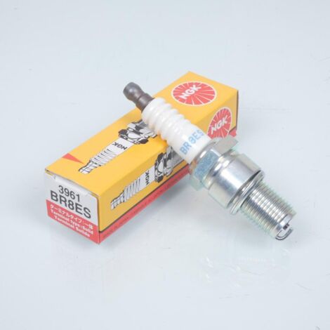 Bougie d'allumage NGK pour Moto Gilera 125 SC 2006 à 2007 BR8ES (1/2)