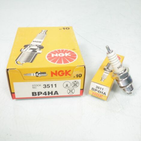 Bougie d'allumage NGK pour Auto BP4HA / 3511 / par 10 Neuf (1/3)