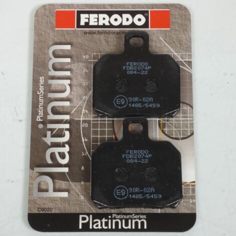Kit Pastiglie Freno Ferodo Per PIAGGIO X8 200 - FDB2142 E FDB2074, Ricambio Originale - 3