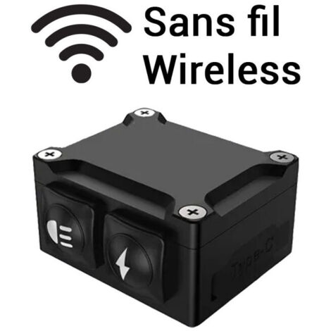 Feux Additionnels 2x25w Feux de jour / Longue portées à commande sans fil