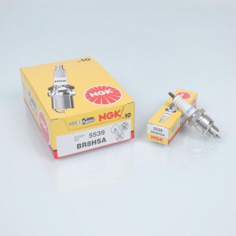 Bougie d'allumage NGK pour Quad Kymco 50 MXU 2005 à 2008 BR8HSA / (1/4)