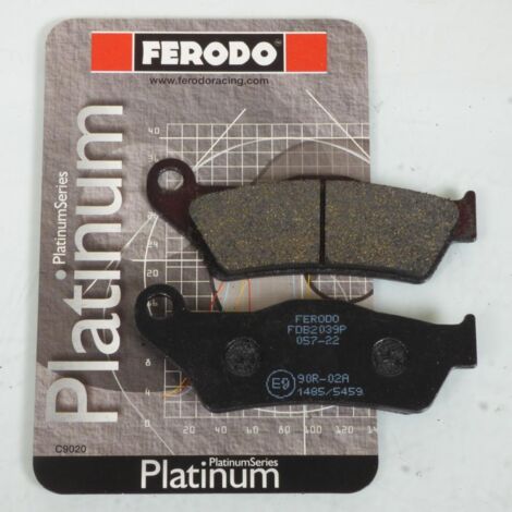 Plaquette de frein Ferodo pour Moto BMW 850 R C Abs 1999 à 2001 (1/4)