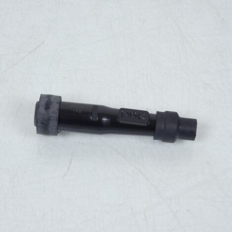 Capuchon antiparasite long NGK SD01F 1 kohm sans olive pour moto (1/3)