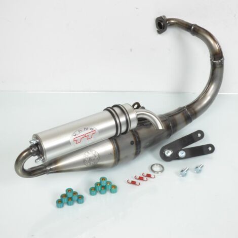 Pot d échappement Leovince pour Scooter Peugeot 50 Elystar Avant (1/5)