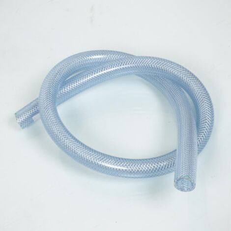 Durite de refroidissement transparente renforcée Ø15x23mm x 1m (1/2)