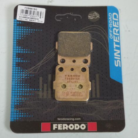 Plaquette de frein Ferodo pour Quad Honda 250 TRX X 1987 à 1990 (1/4)