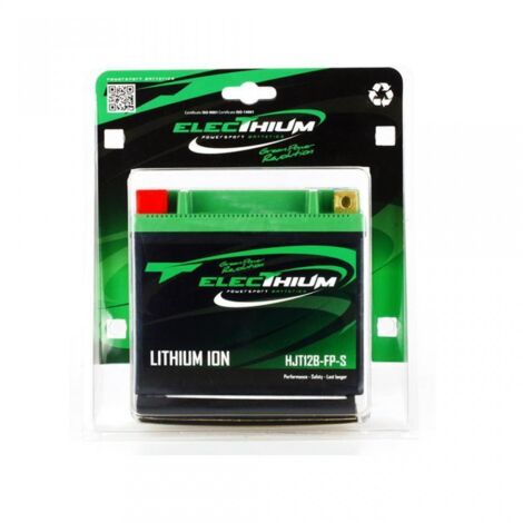Batterie Lithium Electhium pour Auto HJT12B-FP-S / 12.8V 4.8Ah (1/5)