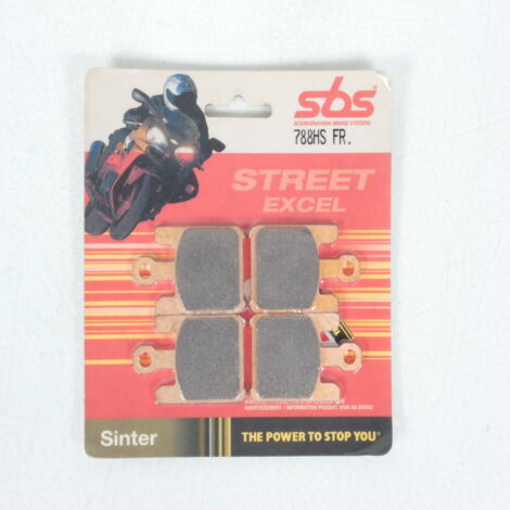 Plaquette de frein SBS pour Moto Kawasaki 1000 Zx-10 R Ninja 2004 (1/2)