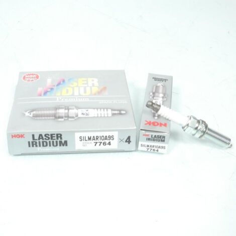 Bougie d'allumage NGK pour Auto SILMAR10A9S / 7764 / Par 10 Neuf (1/3)
