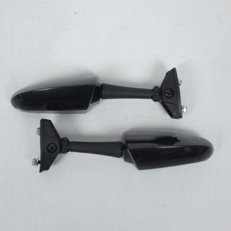 Paire de rétroviseur SPORT SERIE Carbone noir Chaft pour moto (1/4)