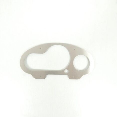 Platine alu d'entourage de compteur pour scooter Peugeot 125 (1/3)