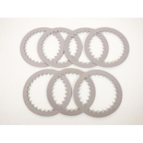 Kit 7 disques lisses d'embrayage Tecnium pour moto Suzuki 650 (1/2)