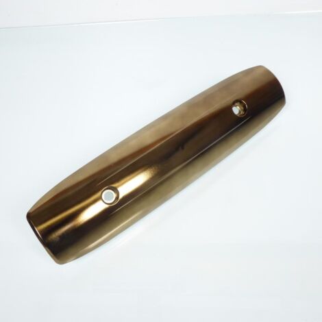 Protection pot d'échappement bronze pour scooter Yamaha 500 Tmax