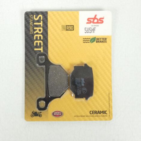 Plaquette de frein SBS pour Moto Peugeot 50 Xps Track 2011 à 2013 (1/2)