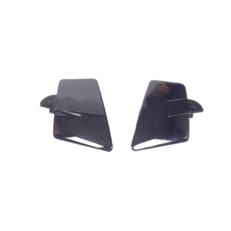 Paire caches latéraux casque Shark pour moto LP1500 Noir
