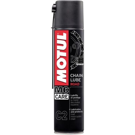 Lubrifiant pour chaîne Motul C2 pour motos, 400 ml