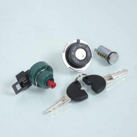 Kit serrure Teknix pour Scooter Piaggio 50 Typhoon 2T 2010 à 2016