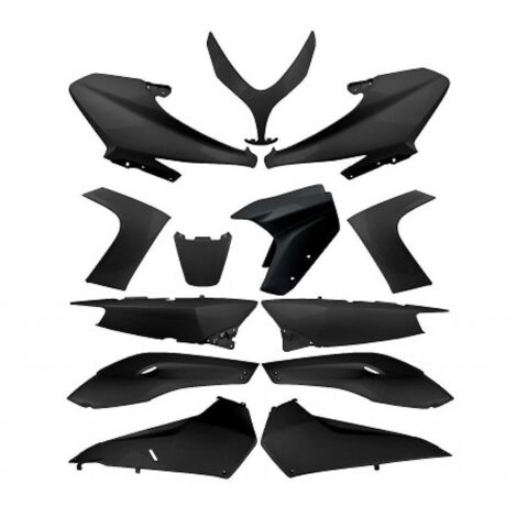 Kit carénage TNT pour Scooter Yamaha 500 Tmax 2008 à 2012 noir