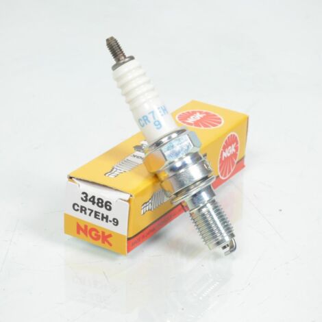 Bougie d'allumage NGK pour Deux Roues Honda CR7EH-9 / 3486 / (1/5)
