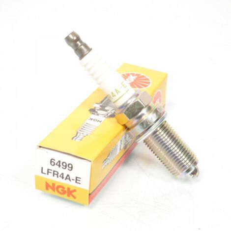 Bougie d'allumage NGK pour moto LR4A-E / 6499 Neuf (1/2)