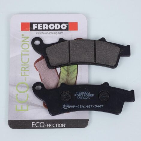 Plaquette de frein Ferodo pour Scooter Aprilia 125 Atlantic 2006 (1/4)