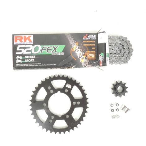 Kit chaîne FE 11x40 pas 520 pour quad Polaris 330 Trail boss 2003 (1/5)