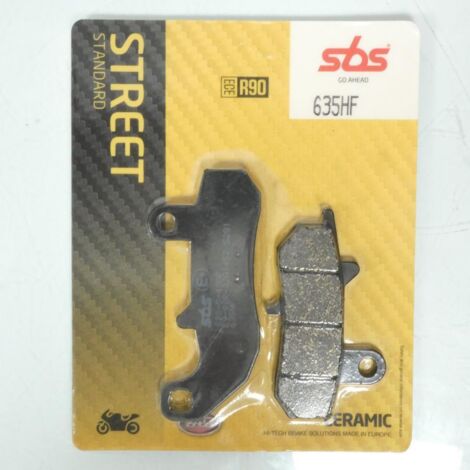 Plaquette de frein SBS pour Moto Suzuki 650 DR 1990 à 1995 635HF (1/2)