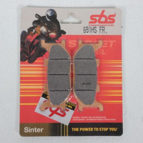 Plaquette de frein SBS pour Scooter MBK 250 Skyliner 2003 5SJ7 / (1/2)