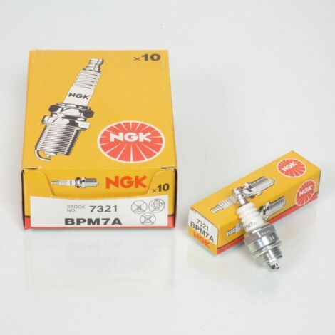 Bougie d'allumage NGK pour Auto BPM7A / 7321 / Par 10 Neuf (1/3)
