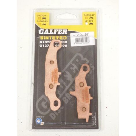 Plaquette de frein Galfer pour Quad Kawasaki 700 KVF Prairie 2004 (1/2)