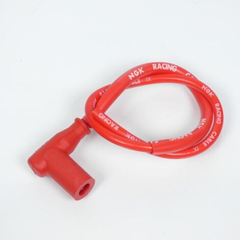 Antiparasite racing NGK CR4 8054 rouge 5 Kohm pour bougie avec (1/3)