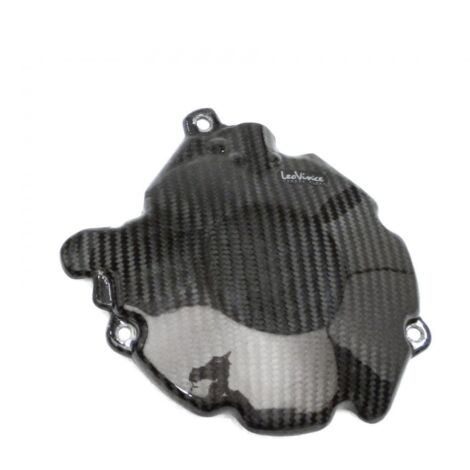 Cache carter alternateur carbone Leovince pour moto Honda CB 1000 (1/4)