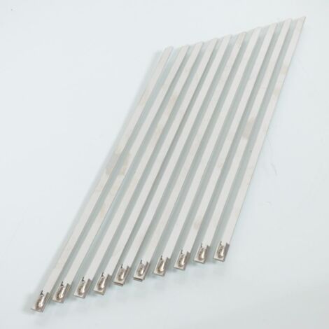 10 Collier de serrage à bille 4.6x200mm pour bande thermique de
