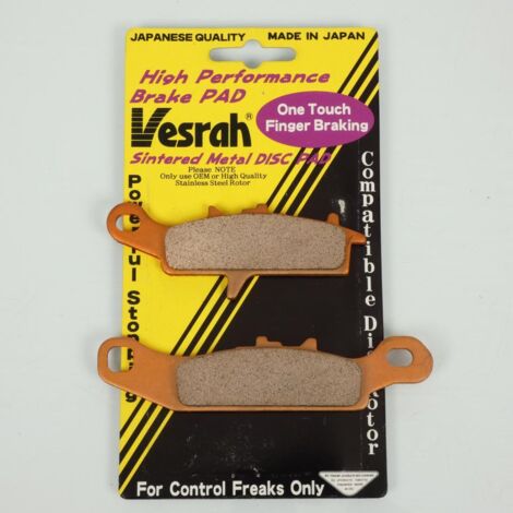 Plaquette de frein Vesrah pour Quad Kawasaki 650 KVF Prairie 2002 (1/2)