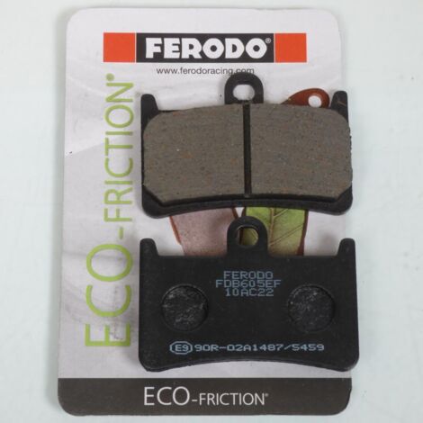 Plaquette de frein Ferodo pour Moto Yamaha 800 FZ8 2011 à 2016 (1/4)