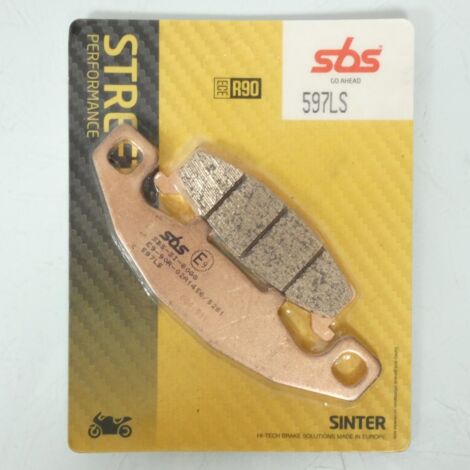 Plaquette de frein SBS pour Moto Kawasaki 600 ZZR 1990 à 1992 (1/3)