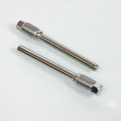 Paire d'axe de fixation vis de plaquette de frein 72mm M10 Pas (1/2)