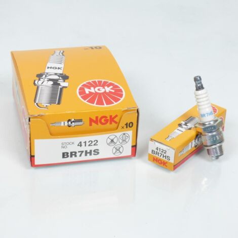 Bougie d'allumage NGK pour Quad CPI 50 Crab 2003 à 2004 BR7HS (1/4)