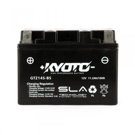 Batterie moto Kyoto SLA Benelli 899 Cafe racer étanche anti vibrations ...