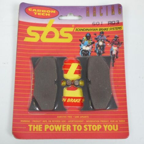 Plaquette de frein SBS pour Moto MZ 660 Scorpion Traveller 1999 à (1/2)