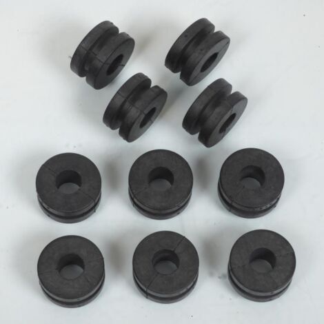 Lot silentbloc radiateur caoutchouc pour moto Honda 125 Cr R (1/4)