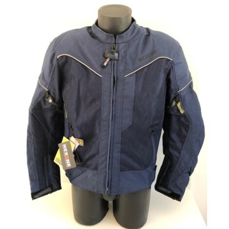 Blouson veste pour moto Homme Nexone Eté Flavio bleu Textile (1/2)
