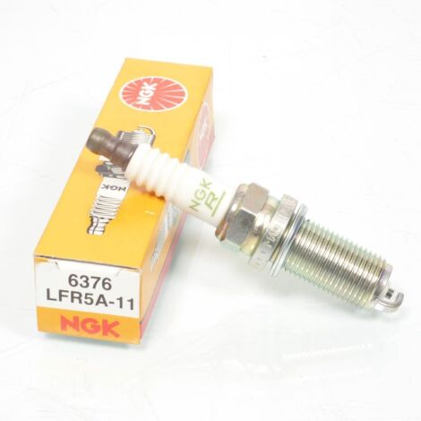 Bougie d'allumage NGK pour Auto LFR5A-11 / 6376 Neuf (1/2)
