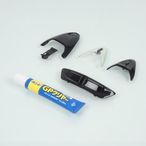 Kit aérateur entrée d'air ventilation pour casque intégral moto (1/5)