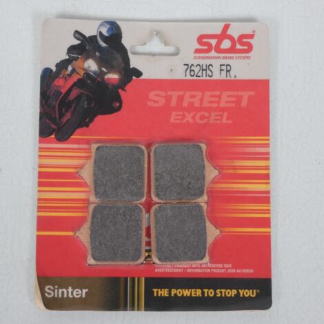 Plaquette de frein AV 762HS SBS pour moto Bimota 1000 SB8K (1/2)
