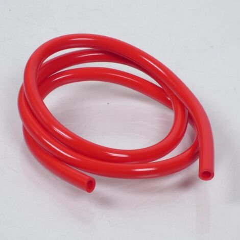 Durite essence pour Auto Ø6x10mm par 1m / rouge Neuf
