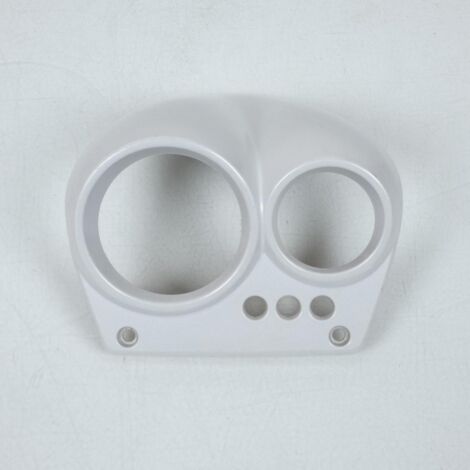 Entourage de compteur pour scooter Yamaha 50 Aerox YJ-8857 Blanc (1/5)